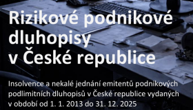 Insolvence a nekalé jednání emitentů podnikových dluhopisů v ČR v období 2013 až 2025